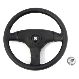 Колесо рулевое Ultraflex 350мм чёрное ударопрочный термопластик (V.60B)